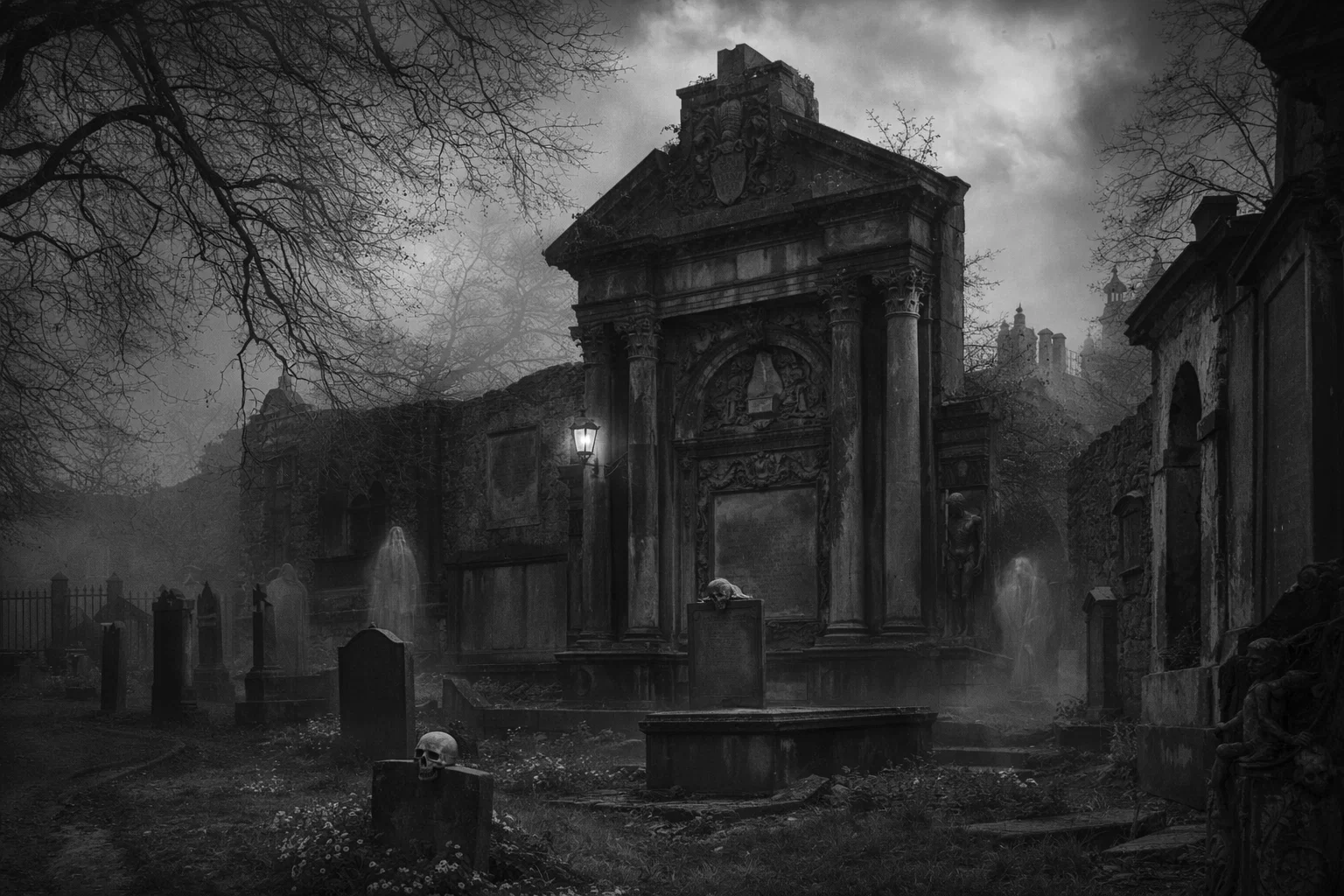 Greyfriars Kirkyard (Edinburgh, UK) haunted